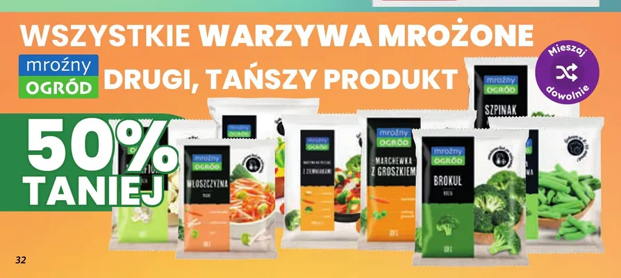 Włoszczyzna Mroźny Ogród promocja w Dino