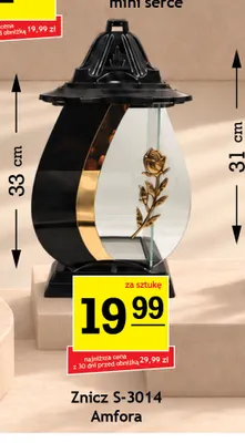 Znicz S-3014 Amfora promocja w Gram Market