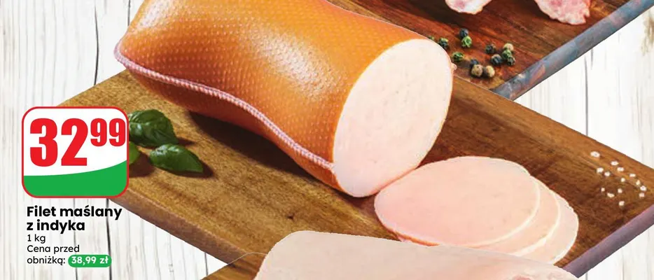 Filet maślany z indyka Agro Rydzyna promocja w Dino