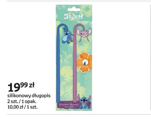 Silikonowy długopis Stitch 2-pak promocja w Empik