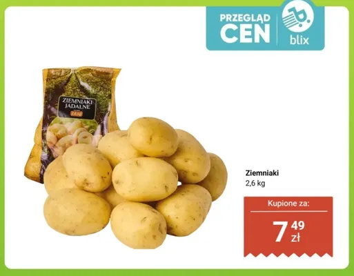 Ziemniaki jadalne promocja w Dino