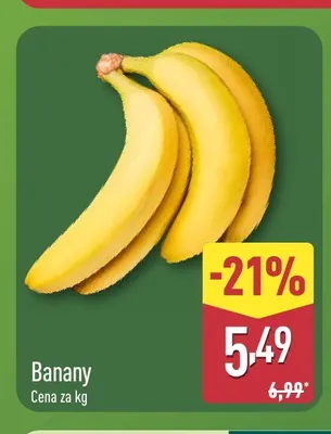 Banany promocja w Aldi