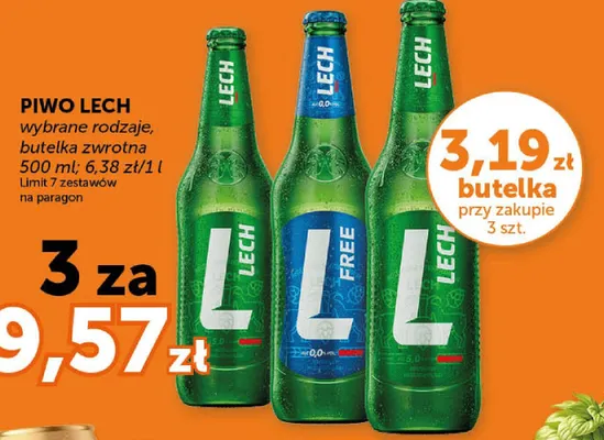 Piwo Lech promocja w Euro Sklep