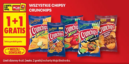 Chipsy Chakalaka Crunchips promocja w Biedronka