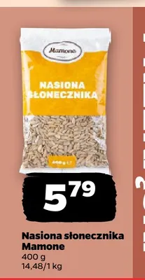 Nasiona słonecznika Mamone promocja w Netto