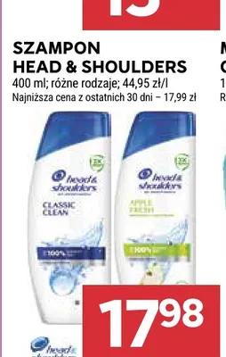 Szampon Head & Shoulders promocja w Stokrotka