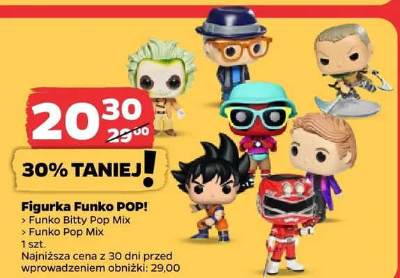 Figurka usher Funko promocja w Netto