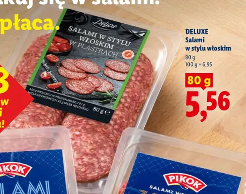 Salami w stylu włoskim Deluxe promocja w Lidl