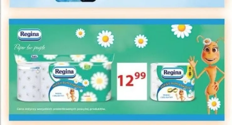 Papier toaletowy Regina Rumiankowy promocja w Drogerie Laboo