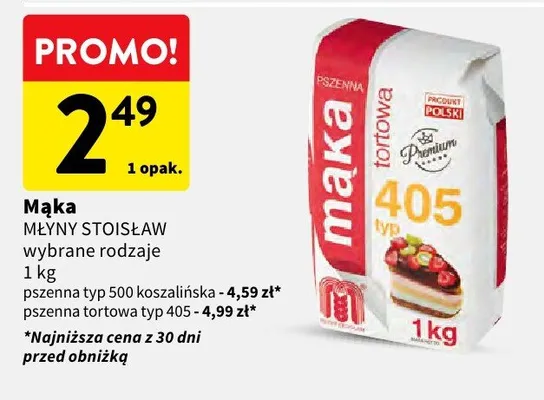 Mąka promocja w Intermarche
