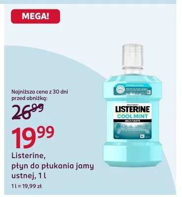 Płyn do płukania jamy ustnej promocja w Rossmann