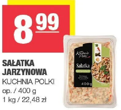 Sałatka jarzynowa promocja w SPAR