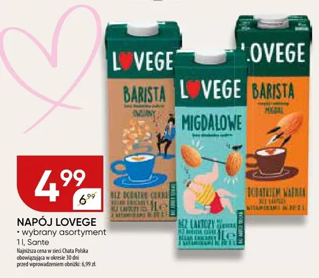 Napój Lovege Barista promocja w Chata Polska