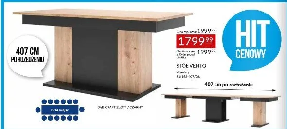 Stół promocja w Abra Meble
