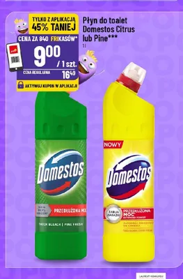 Płyn do toalet Domestos promocja w POLOmarket