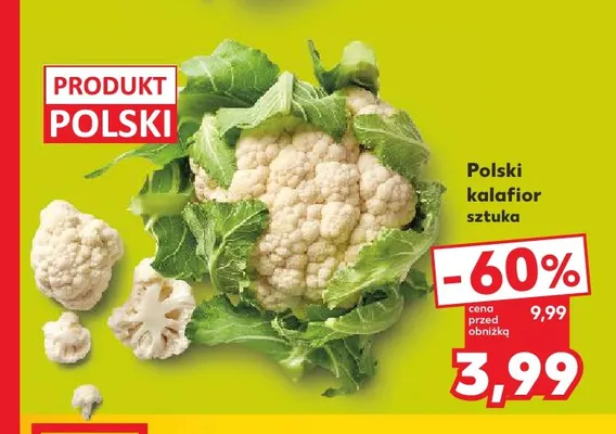 Kalafior polski promocja w Kaufland