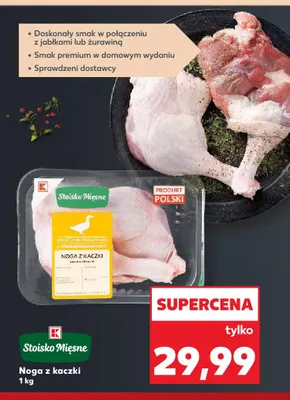 Noga z kaczki Stoisko Mięsne promocja w Kaufland
