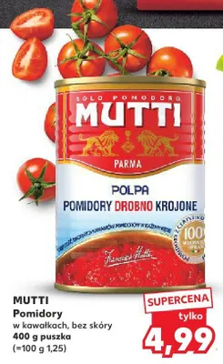 Pomidory w kawałkach, bez skóry promocja w Kaufland