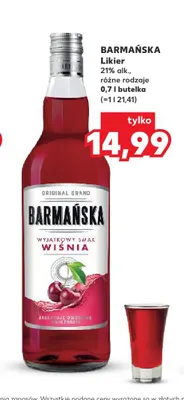 Likier Barmańska promocja w Kaufland