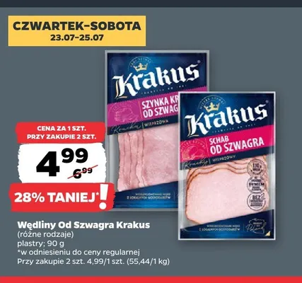Szynka Od Szwagra Krakus promocja w Netto