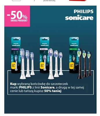 Końcówki do szczoteczek Philips Sonicare G3 Premium Gum Care 3-pak promocja w Hebe