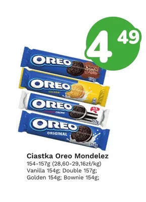 Ciastka Oreo Mondelez Golden promocja w Limonka