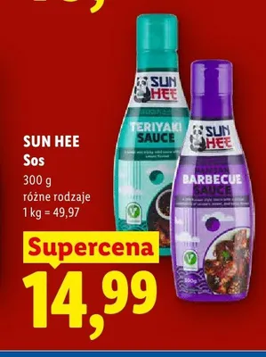 Sos teriyaki Sun Hee promocja w Lidl