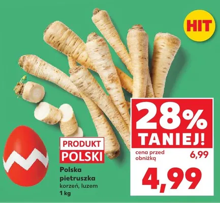 Pietruszka korzeń, luzem Kaufland promocja w Kaufland