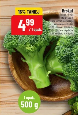 Brokuł promocja w POLOmarket