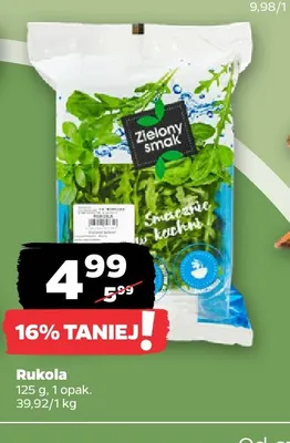 Rukola Zielony Smak promocja w Netto