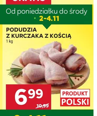 Podudzia z kurczaka z kością promocja w Stokrotka