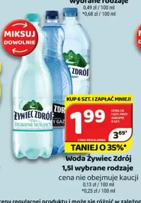 Woda Żywiec Zdrój promocja w Delfin