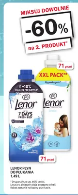 Płyn do płukania Lenor Sensitive promocja w Selgros
