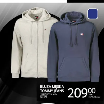 Bluza męska Tommy Jeans promocja w Selgros