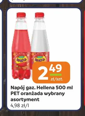 Napój gazowany Oranżada Hellena promocja w Gama