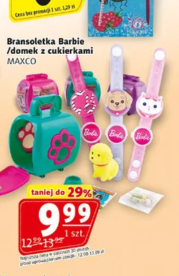 Domek z cukierkami Barbie promocja w Prim Market