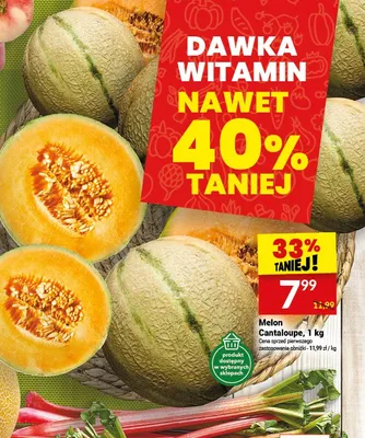 Melon Cantaloupe promocja w Twój Market