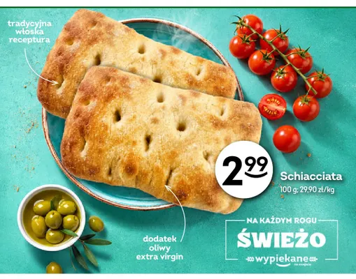 Schiacciata promocja w Żabka