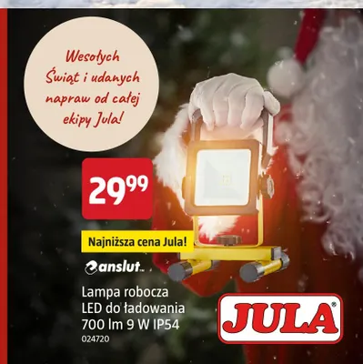 Lampa robocza LED do ładowania Anslut promocja w Jula