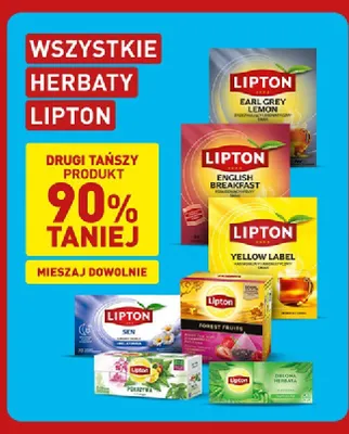 Herbata zielona Lipton promocja w Aldi