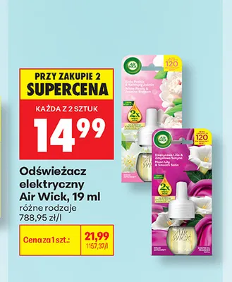 Odświeżacz elektryczny Air Wick promocja w Biedronka