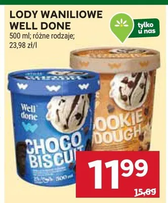 Lody waniliowe promocja w Stokrotka