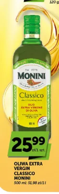 Oliwa Extra Vergin Classico Monini promocja w Groszek