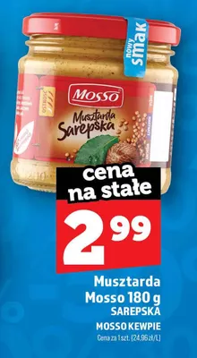 Musztarda Mosso sarepska promocja w TOPAZ