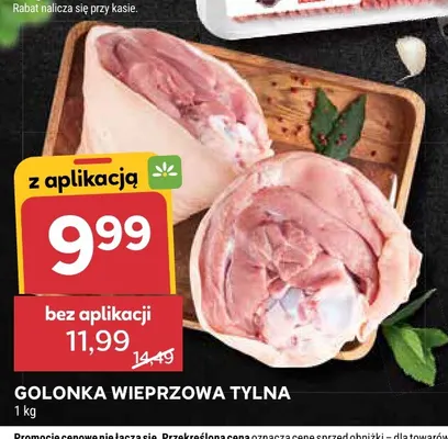 Golonka wieprzowa tylna promocja w Stokrotka