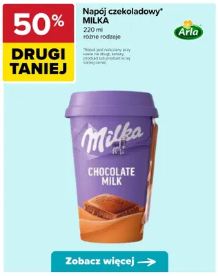 Napój czekoladowy Milka promocja w Carrefour