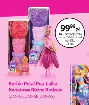 Lalka Barbie Petal Pop Kwiatowa promocja w Empik