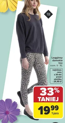 Legginsy damskie promocja w Carrefour