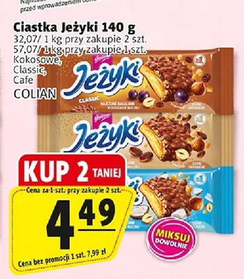 Ciastka Jeżyki promocja w Prim Market