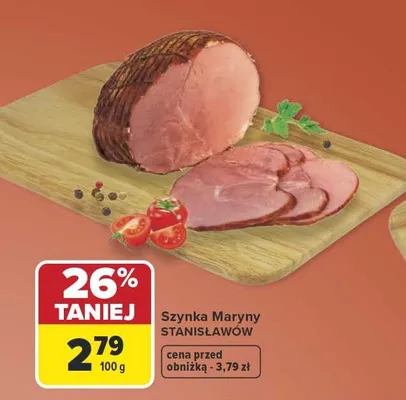 Szynka Maryny Stanisławów promocja w Carrefour Market